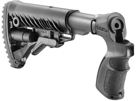 Modular folding, collapsible buttstock and pistol grip system for <b>Mossberg</b> <b>500</b>/590 shotguns. . Fab defense mossberg 500 stock